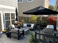 <b>TimberTech Reserve Storm Gray Composite Decking and Ultralox Aluminum Railing</b>